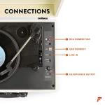 Fenton RP115D USB Vinyl Record Player with Speakers