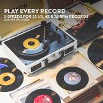 Fenton RP115D USB Vinyl Record Player with Speakers