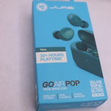 Teal Wireless Bluetooth Earbuds with Charging Case