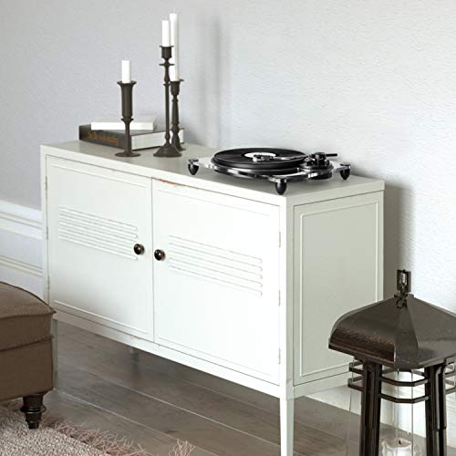 auna Pureness Acrylic Glass Vinyl Turntable USB MC