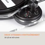 auna Pureness Acrylic Glass Vinyl Turntable USB MC