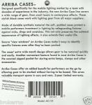 Arriba DJ Band Lighting Gear Travel Bag