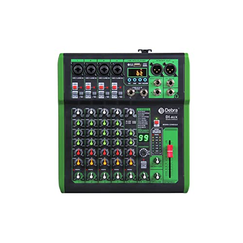 Debra 6 Channel Audio Mixer with DSP Effects