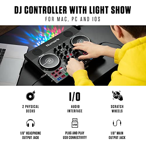 Numark Party Mix Live with DJ Bundle