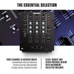 Numark M4 - 3-Channel DJ Mixer with EQ and Mic Input