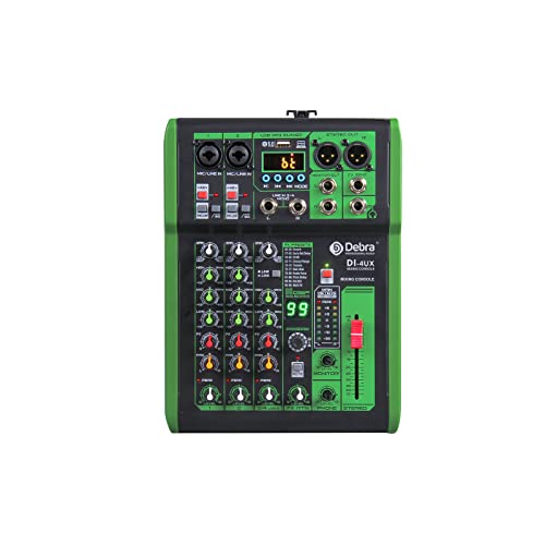 4-Channel Audio Mixer with DSP Effects and USB