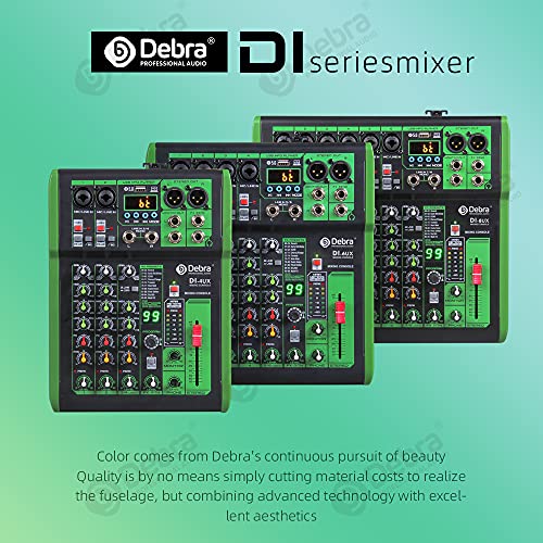 4-Channel Audio Mixer with DSP Effects and USB