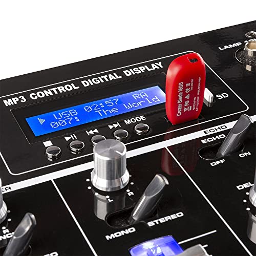 Vonyx STM-3007: 6 Channel Bluetooth MP3 SD Mixer