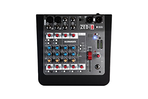 Allen & Heath ZEDi-8 Compact DJ Mixer