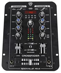 2 Channel DJ Mixer with USB