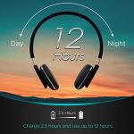 August EP636 Wireless On-Ear Headphones with NFC