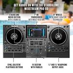 Numark Mixstream Pro Go: Portable DJ Controller with Speakers