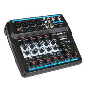 Depusheng U6 6-Channel USB Audio Mixer