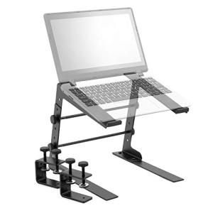 Adjustable Table Top DJ Laptop Stand - Black