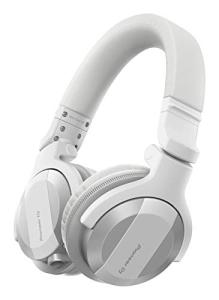 White Pioneer DJ Headphones with Bluetooth Connectivity
