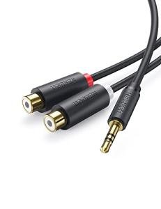 UGREEN 3.5mm to RCA Stereo Audio Adapter 20cm