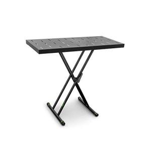 Gravity X-Form Double Keyboard Stand with Table Support