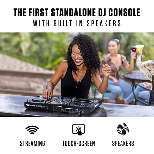 Numark Mixstream Pro DJ Controller with Speakers & WiFi