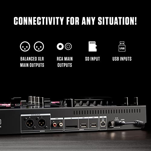 Numark Mixstream Pro DJ Controller with Speakers & WiFi