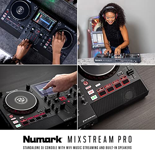 Numark Mixstream Pro DJ Controller with Speakers & WiFi