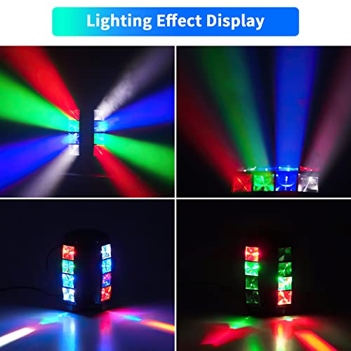 Spider Moving Head DJ Lights - 2 Pack