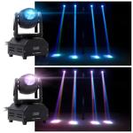 Pair of UKing RGBW Beam DJ Lights