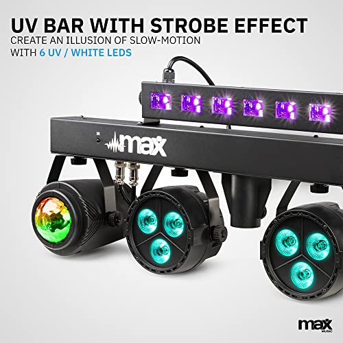 Disco LED Lighting System with Stand & Bags