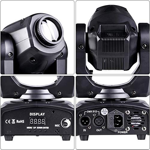 50W RGBW Moving Head Stage Light Duo