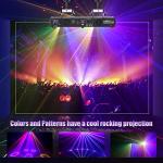 RGBY DJ Party Lights with DMX512 Control