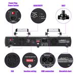 RGBY DJ Party Lights with DMX512 Control