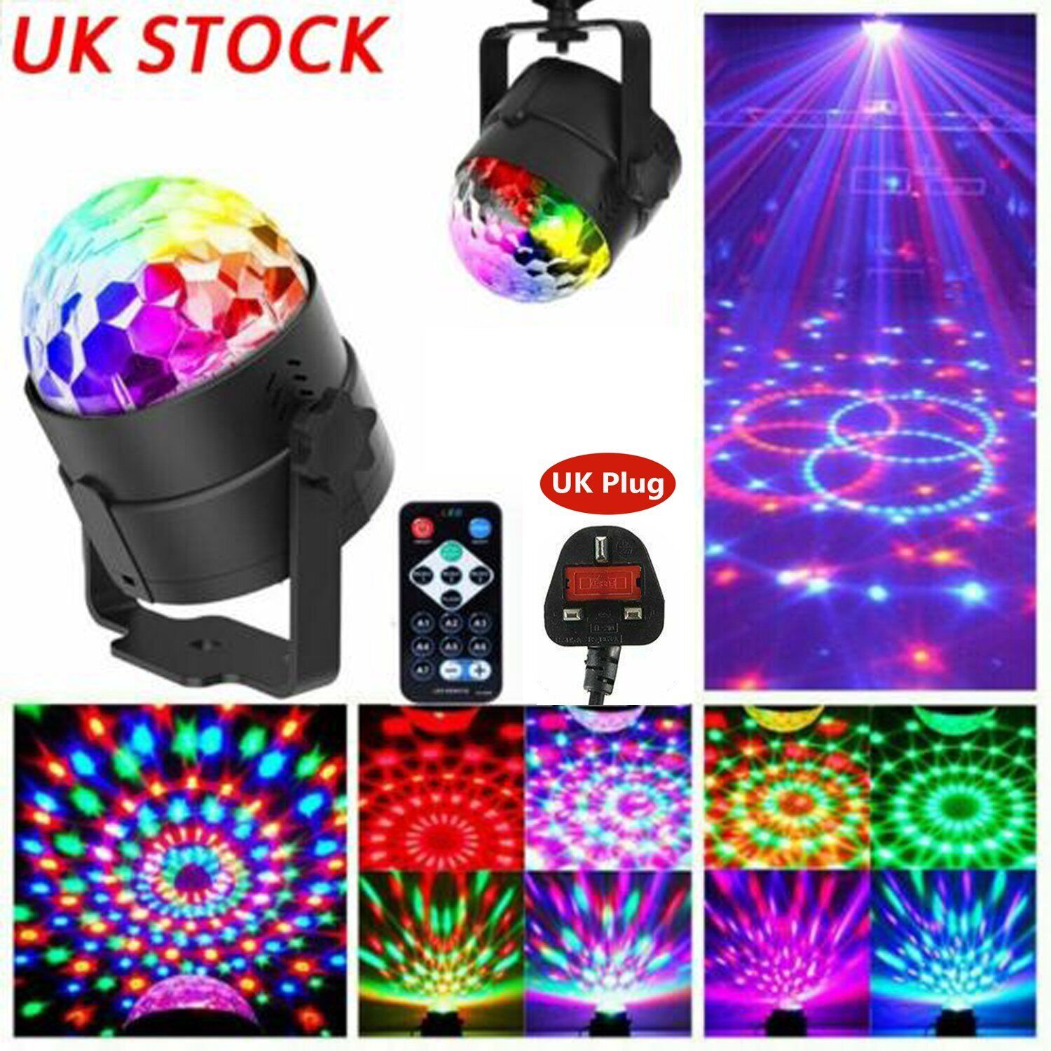RGB Disco Ball DJ Dance Lighting