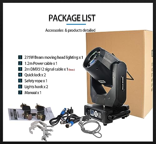 SHEHDS 275W Moving Head Stage Lights