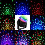 LED Sound Activated Disco Party Lights Ball