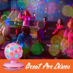 Rotating Disco Ball for Classic Parties