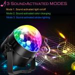 RGB Rotating DJ Stage Light with Remote Control