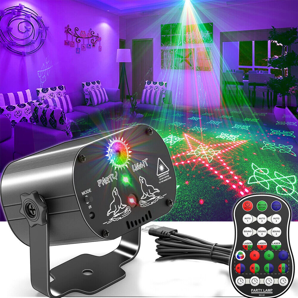 LED RGB Laser Stage Light for DJs & Parties