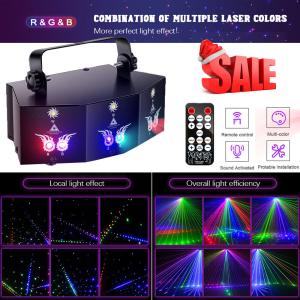 9-EYE Laser Light DMX Strobe for DJs