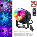 Sound-Activated RGB Party Ball Light for DJs