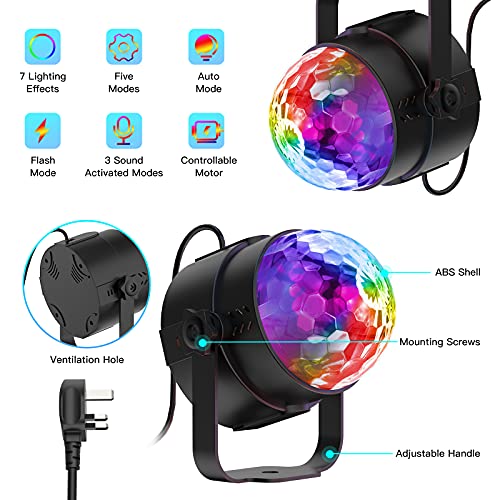 Remote Control Disco Lights for Party and DJ