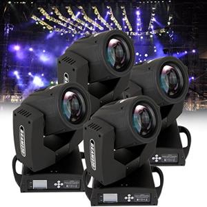 4 RGB Moving Head DJ Lights for Club Stage