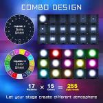 4 RGB Moving Head DJ Lights for Club Stage