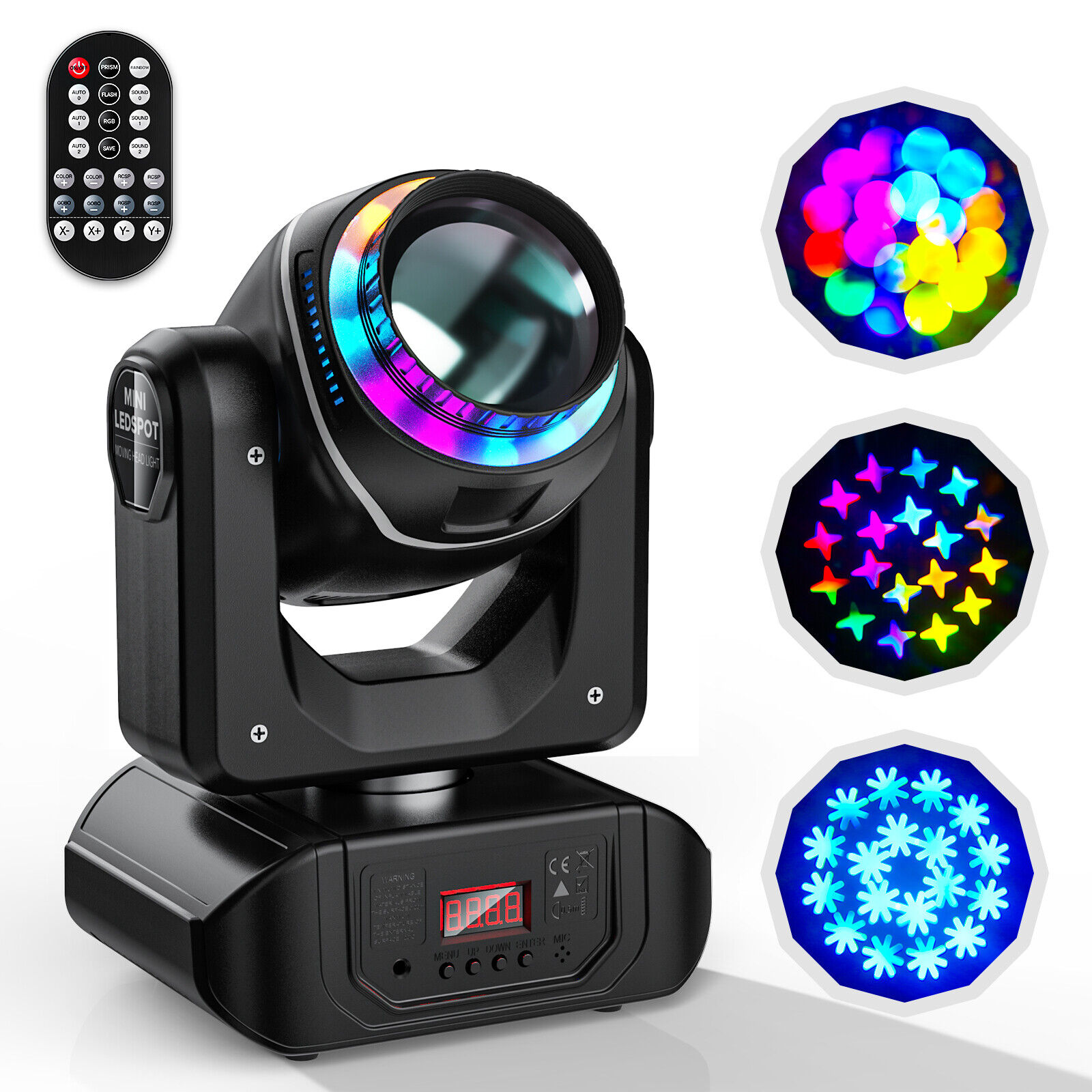 RGBW Prism Moving Head DJ Light