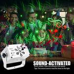 USB Sound Activated Disco Lights with Remote Control