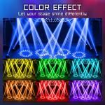 4 RGB Moving Head DJ Lights for Club Stage