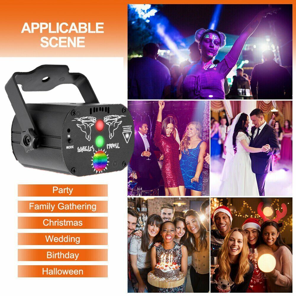 LED RGB Laser Stage Light for DJs & Parties