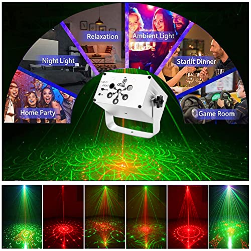 USB Sound Activated Disco Lights with Remote Control
