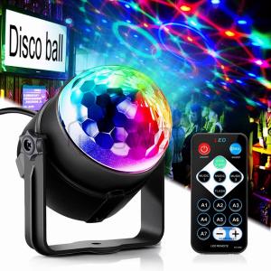LED Disco Ball Stage Light with Remote Control