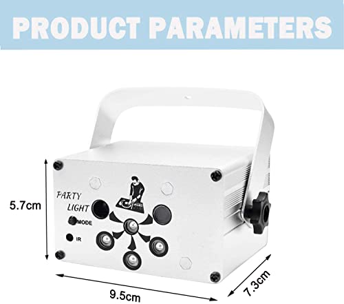 USB Sound Activated Disco Lights with Remote Control