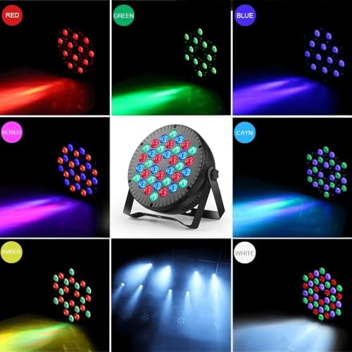 RGB LED DJ Stage Lights with Remote Control
