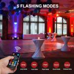 RGB LED DJ Stage Lights with Remote Control